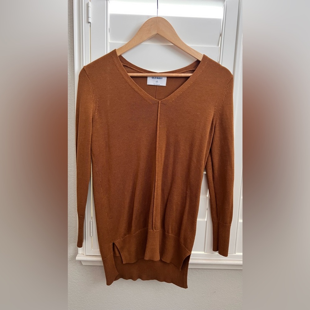 V neck sweater. Like new. Worn less than a handful of times.